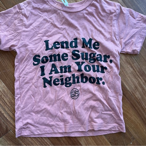 Kids Peoject 615 Graphic Tee Sz 5 - Picture 1 of 3